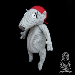 Krásnou třetí adventní neděli 🕯🕯🕯 Mám pro Vás předvánoční dárek v podobě návodu 𝕫𝕕𝕒𝕣𝕞𝕒. Tentokrát na Lichožrouta Hihlíka....